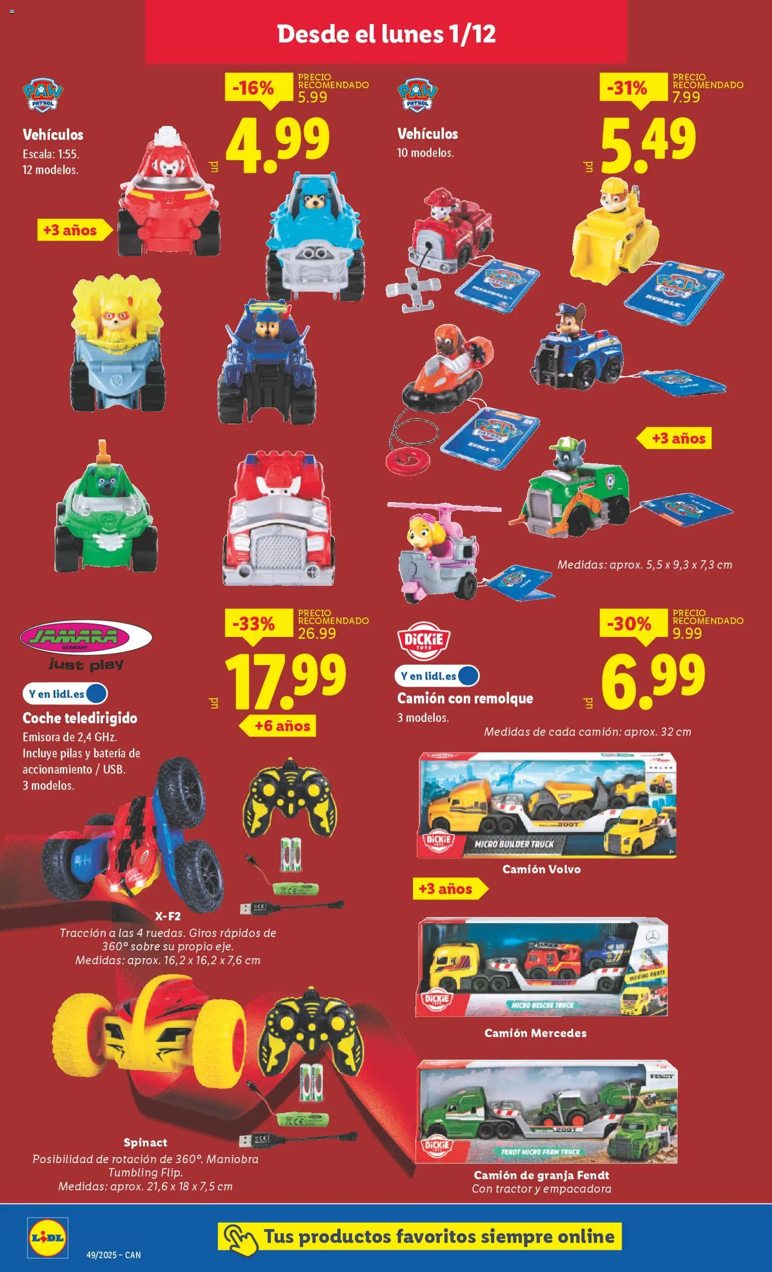 Lidl - Canarias │ válido desde el 01.12.2025 | Página: 10 | Productos: Batería