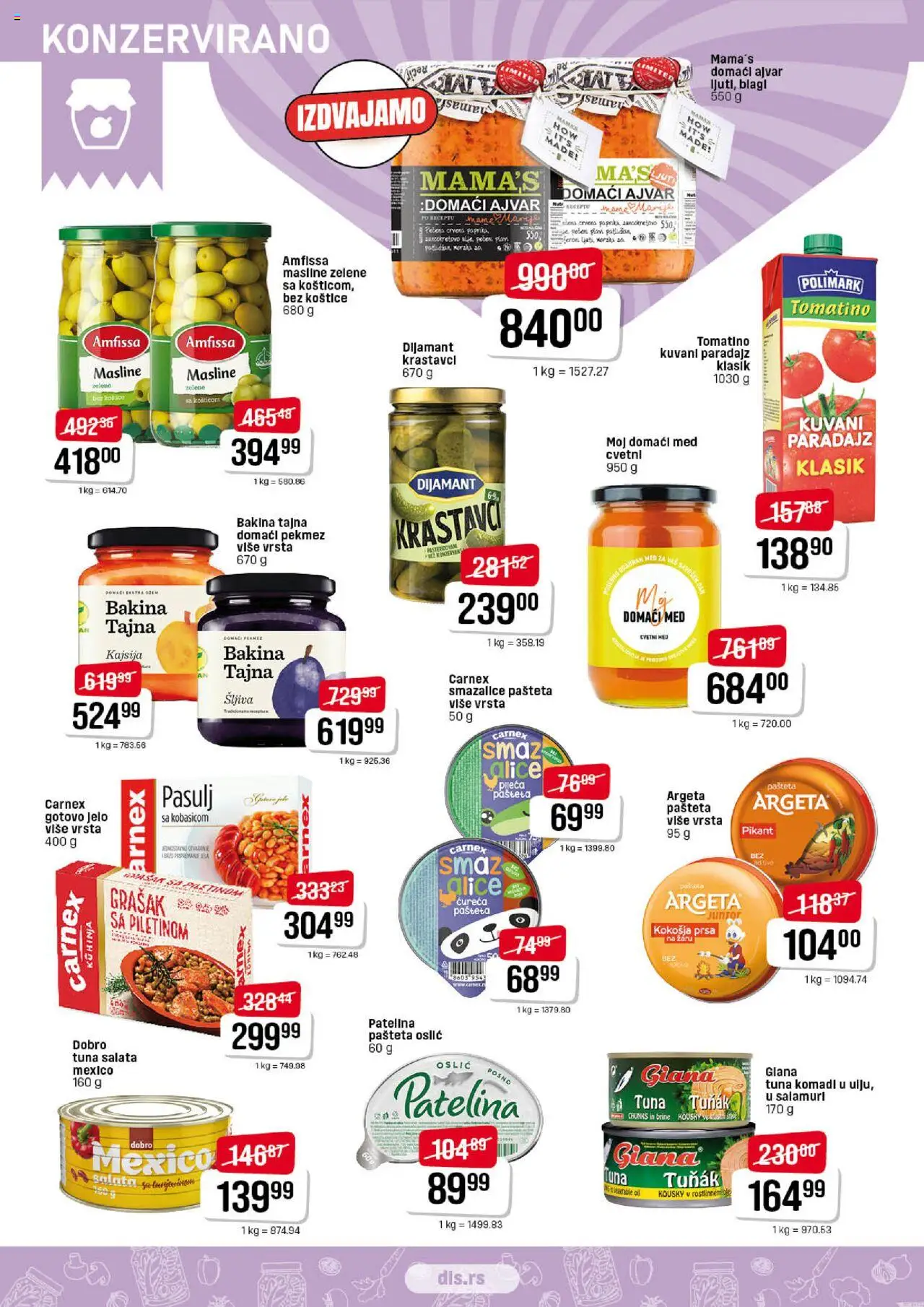 DIS katalog - važi od 09.10.2025 | Strana: 6 | Proizvode: Salata, Kuhinja, Oslić, Paradajz