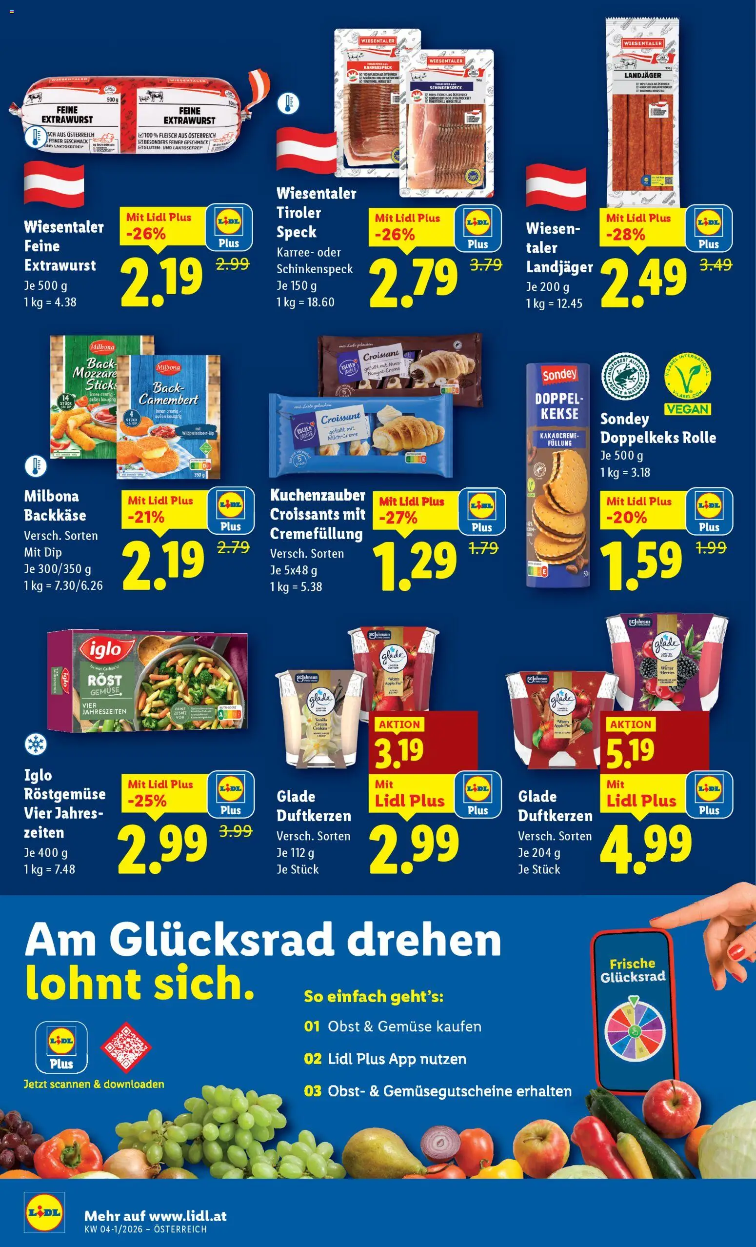 Lidl Oberpullendorf, Güssing, Oberwart gültig ab 15.01.2026 | Seite: 40 | Produkte: Kekse, Gemüse, Obst, Äpfel