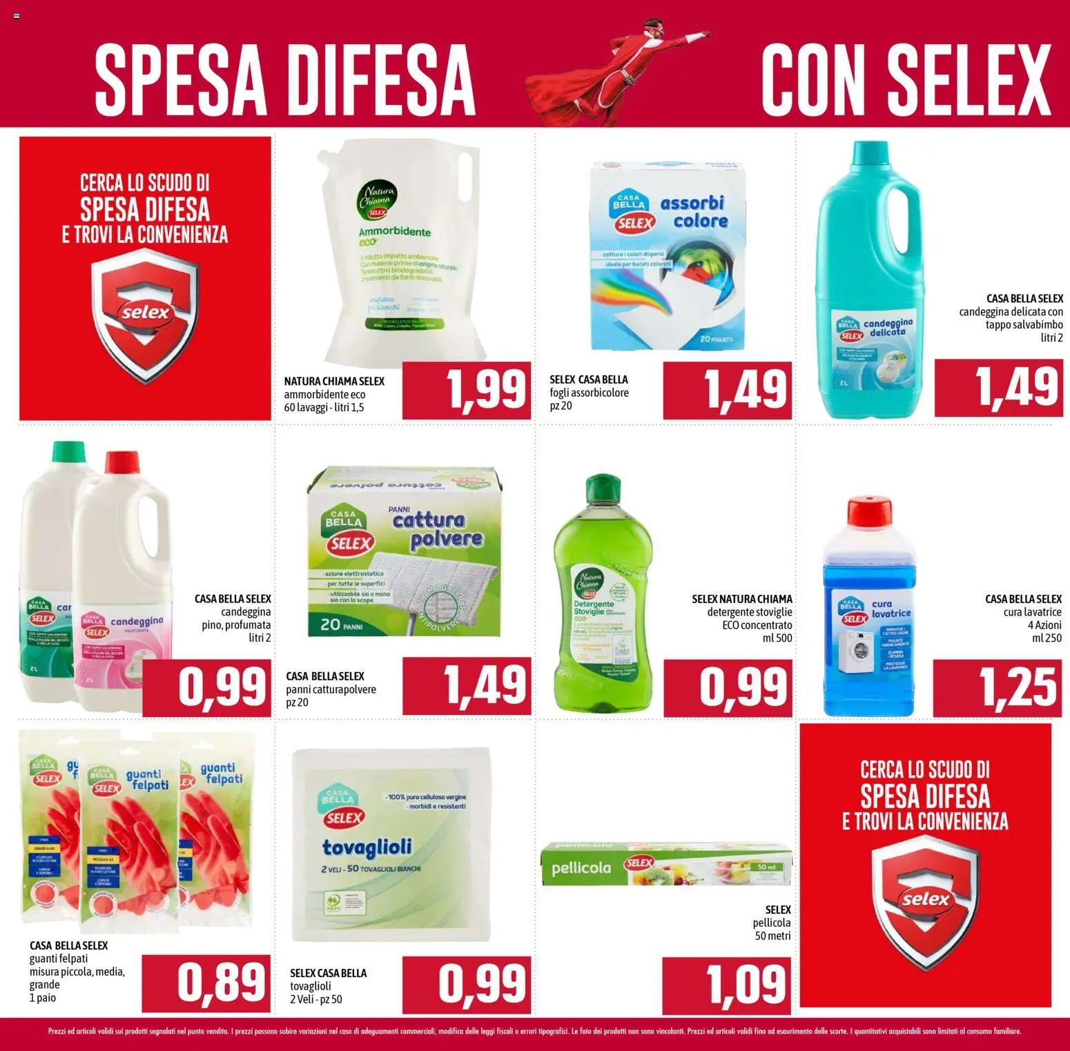 Volantino Emisfero del 13.11.2025 | Pagina: 35 | Prodotti: Ammorbidente, Detergente, Guanti, Lavatrice