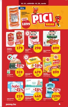 LISTERINE SZÁJVÍZ, 2-féle 1 liter - amely érvényes a következő dátumtól: 22.01.2026 | Oldal: 10