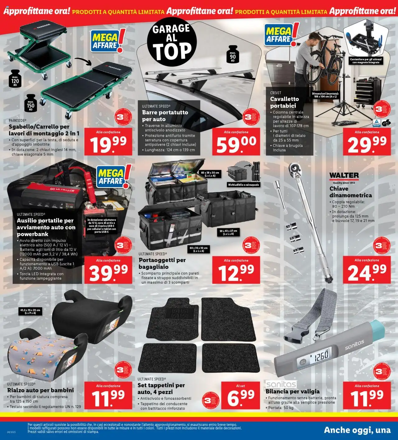 Volantino Lidl del 09.06.2025 | Pagina: 24 | Prodotti: Tablet, Cavo, Contenitore, Batteria