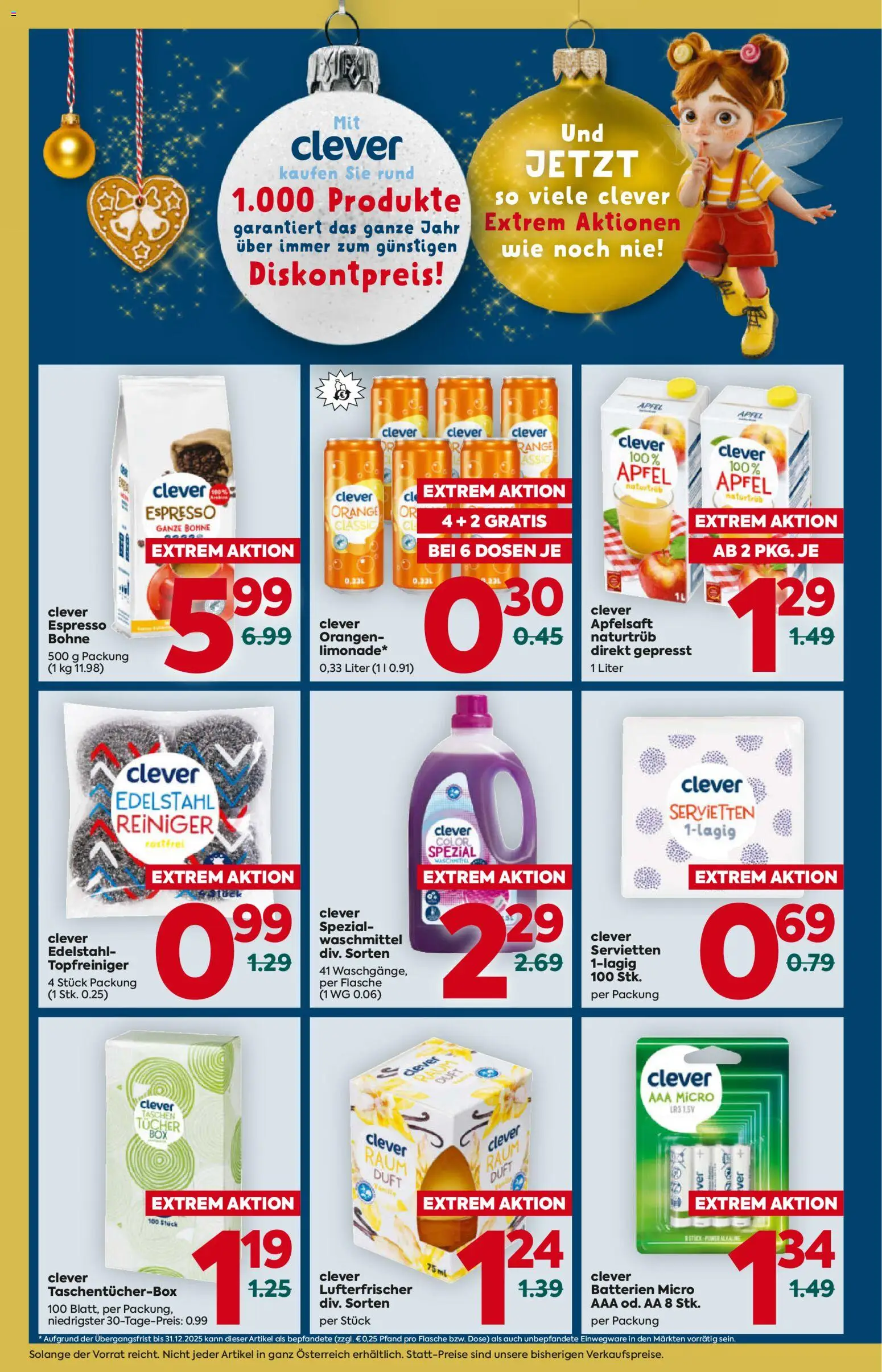 Billa Flugblatt - Burgenland gültig ab 20.11.2025 | Seite: 6 | Produkte: Planche de surf, Duft, Orangen, Waschmittel