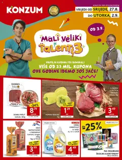 Konzum katalog | vrijedi od 27.08.2025 | Stranica: 1