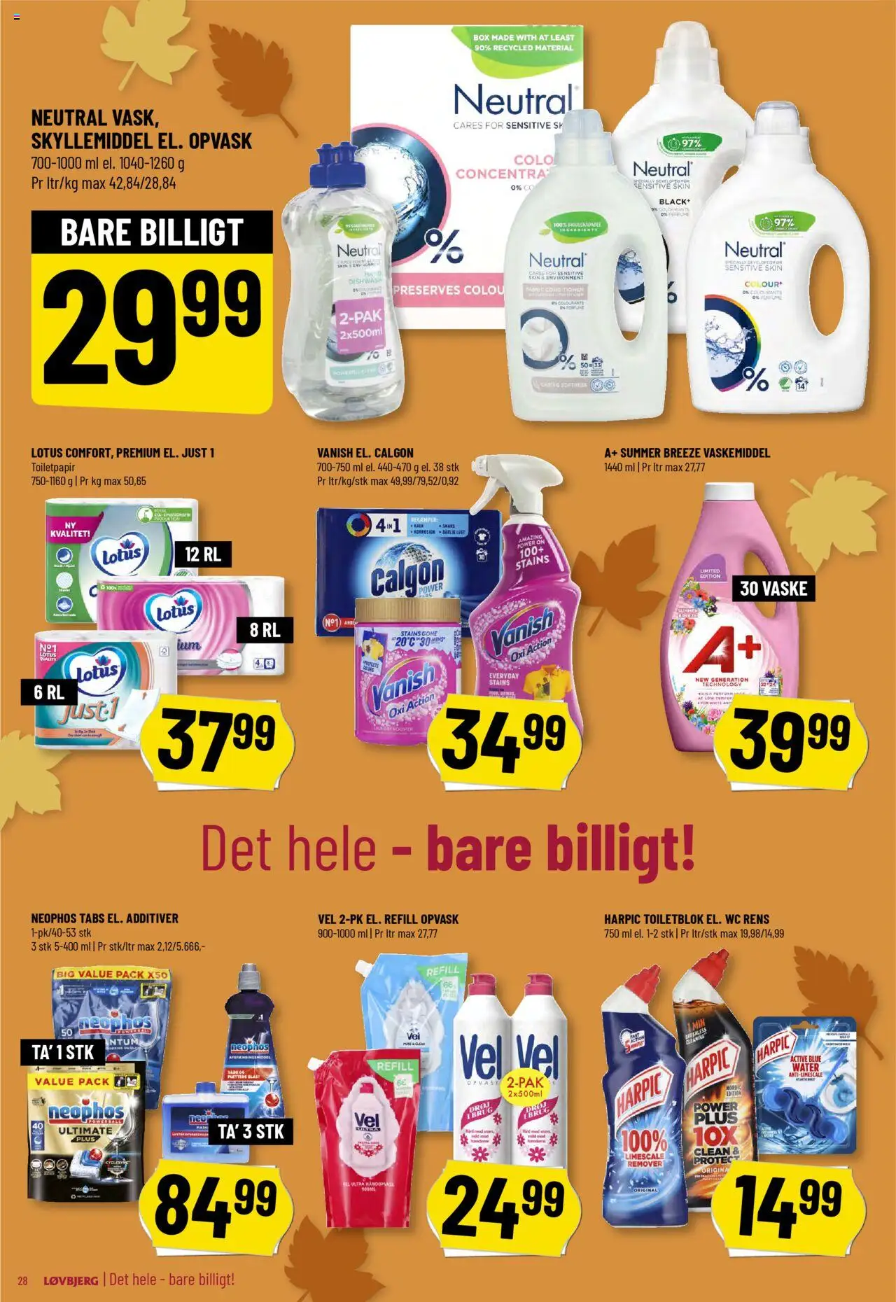 Løvbjerg tilbudsavis – gyldig fra 10.10.2025 | Side: 30 | Produkter: Skyllemiddel