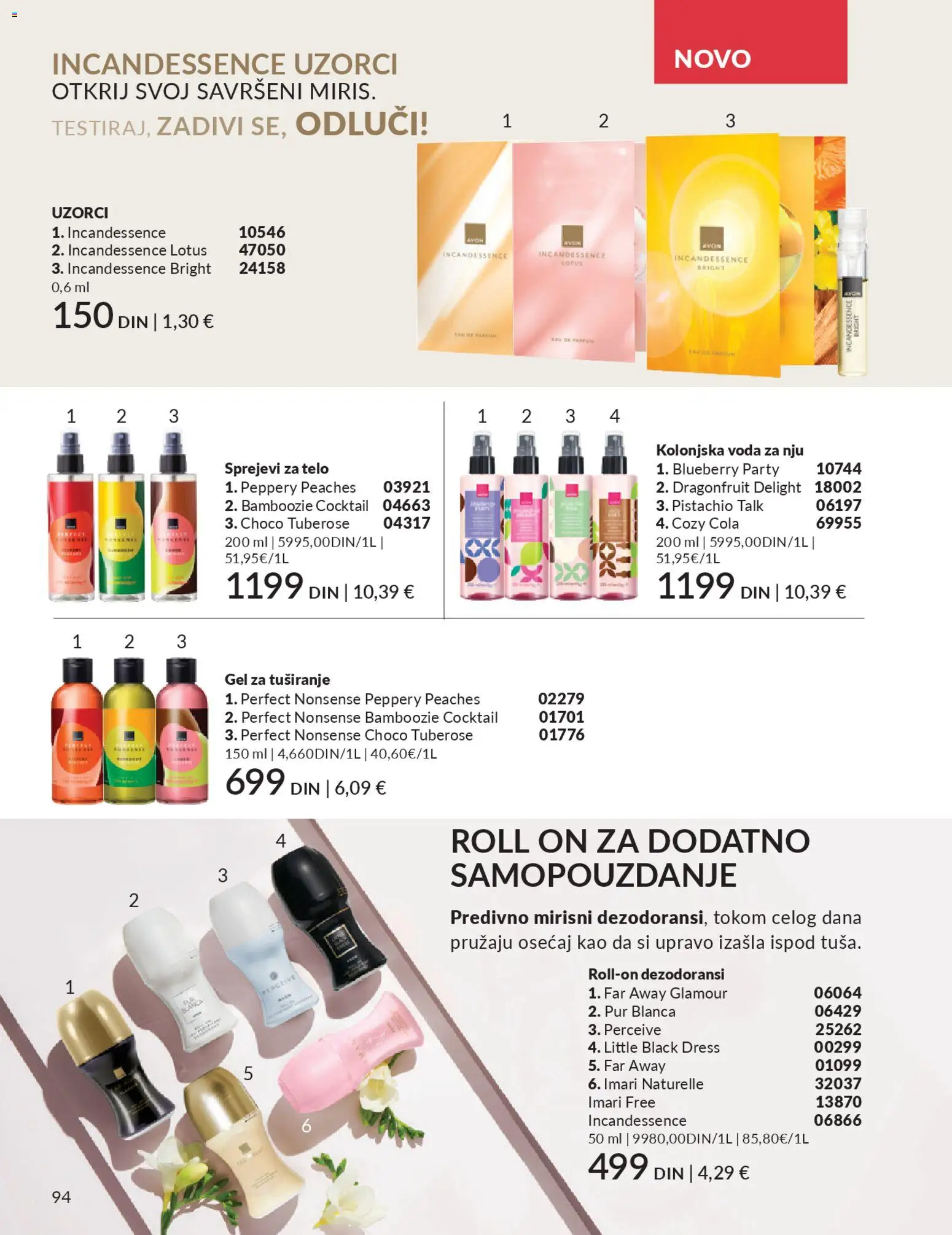 AVON katalog - važi od 01.04.2026 | Strana: 94