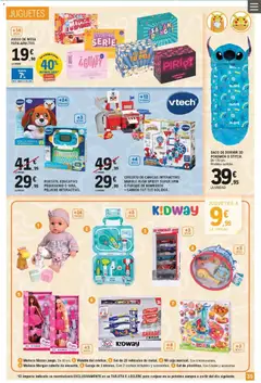 Vista previa E.Leclerc folleto válido desde el 19.11.2025 | Página: 35 | Productos: Saco de dormir, Juguetes, Mesa, Caja