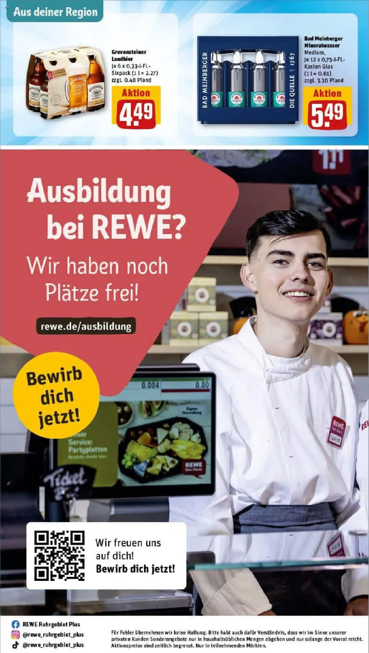 Rewe prospekt Ascheberg	 - gültig ab dem 20.07.2025 | Seite: 28 | Produkte: Bad, Mineralwasser