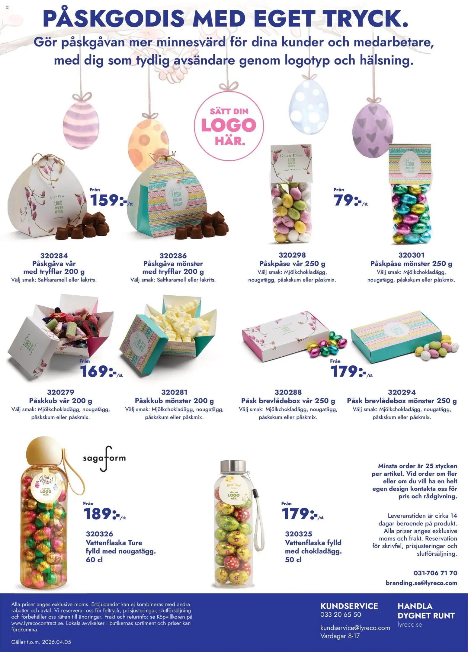 Lyreco reklamblad aktuell från 01.04.2026 | Sida: 4 | Produkter: Galler, Vattenflaska