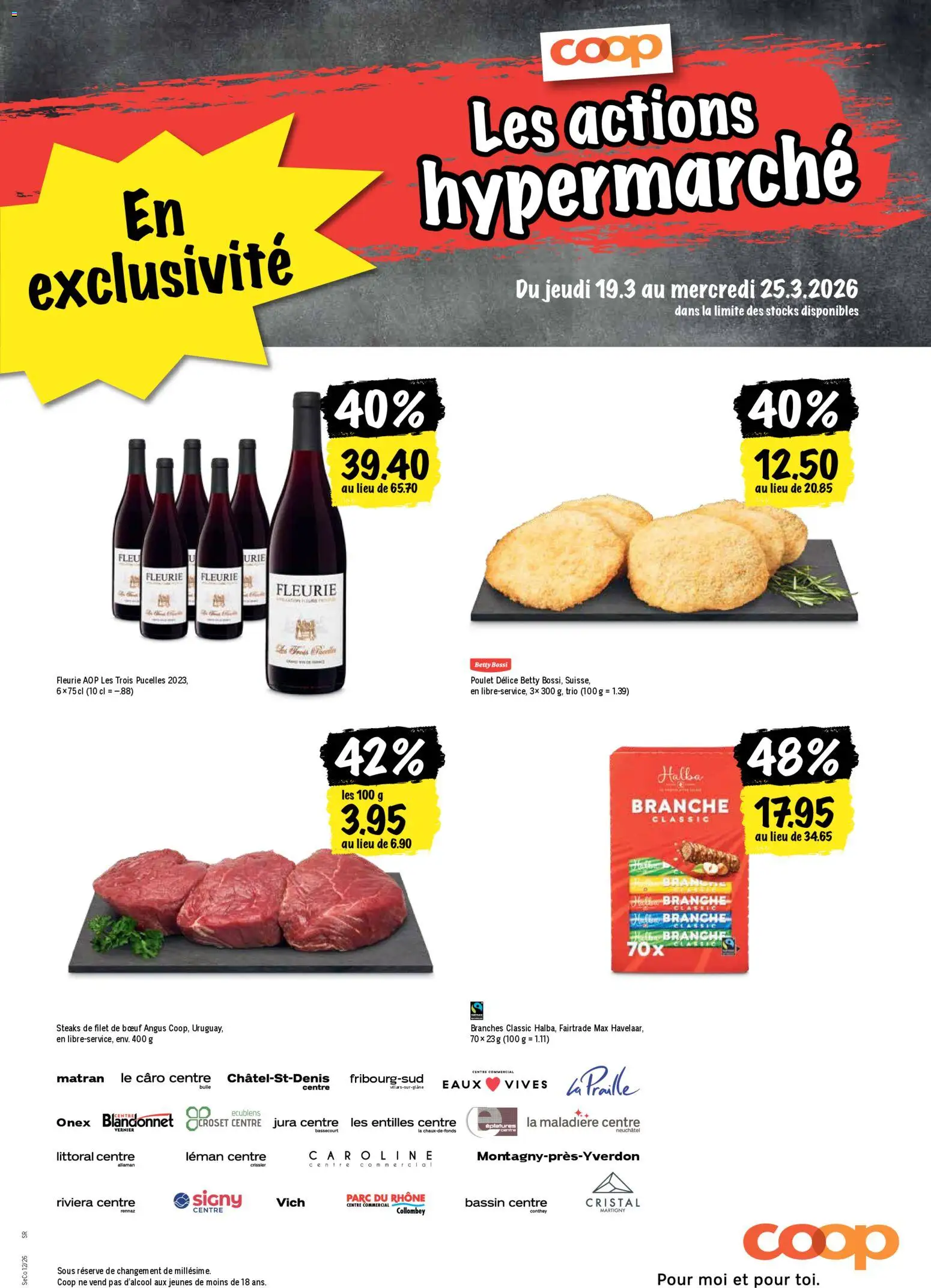 Coop aktionen FR – gültig ab 19.03.2026 | Seite: 21 | Produkte: Jura, Flager