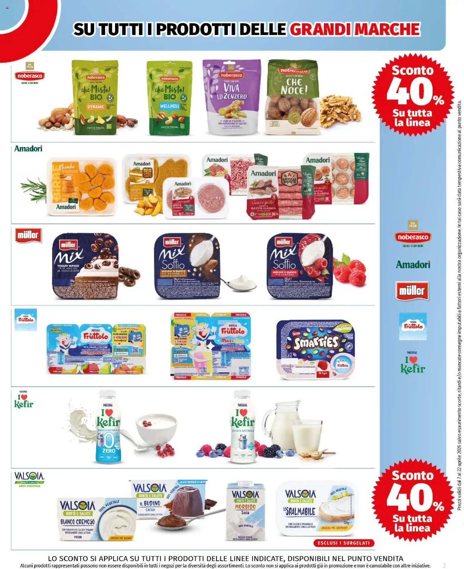 Volantino COOP del 07.04.2026 | Pagina: 3 | Prodotti: Yogurt, Cioccolato, Data, Budino