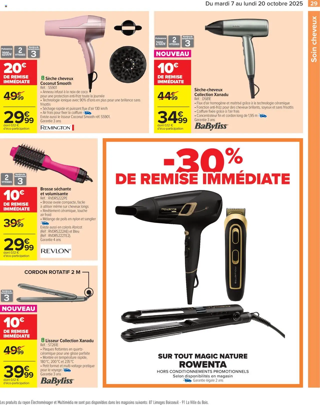{H1} | Page: 31 | Produits: Abricot, Lisseur, Brosse, Noix