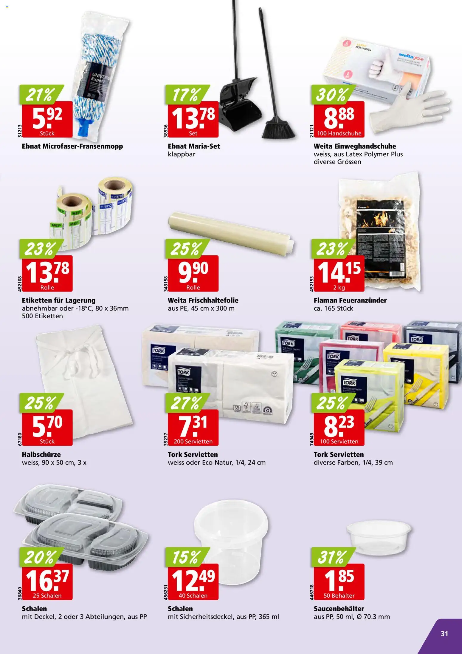 Aligro Aktionen Schlieren, Gossau SG, Frauenfeld, Rapperswil-Jona, Sargans, Bern, Brüttisellen, Pratteln, Emmen, Spreitenbach – gültig ab 16.02.2026 | Seite: 31 | Produkte: Bluetooth Højttalere, Handschuhe