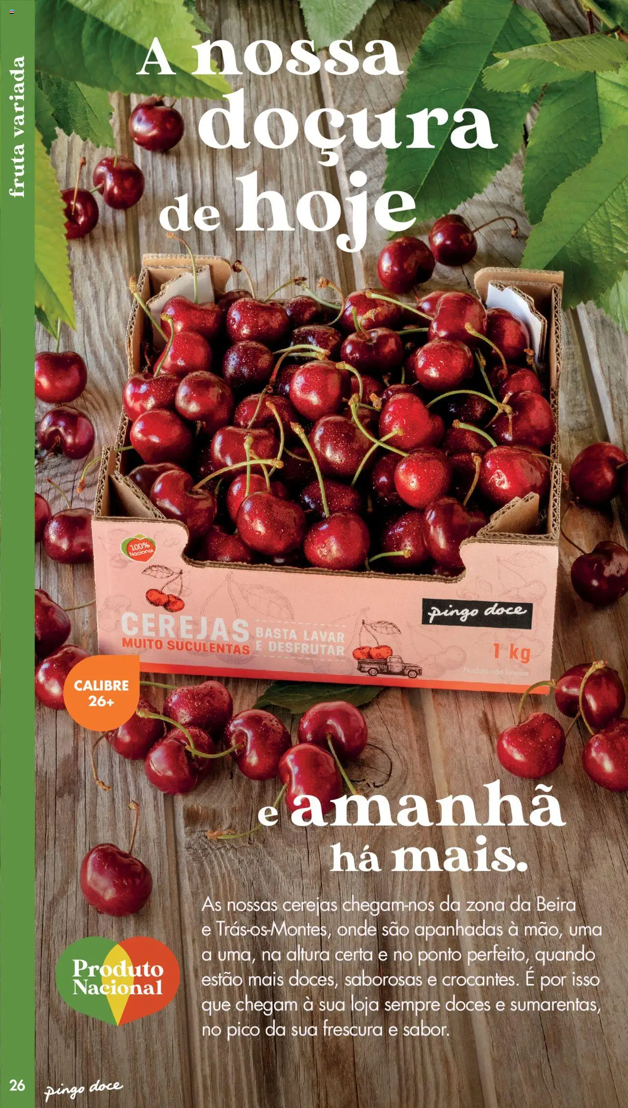 Pingo Doce - Catálogo Fruta e Legumes │ válido de 20.05.2025 | Página: 26 | Produtos: Doces