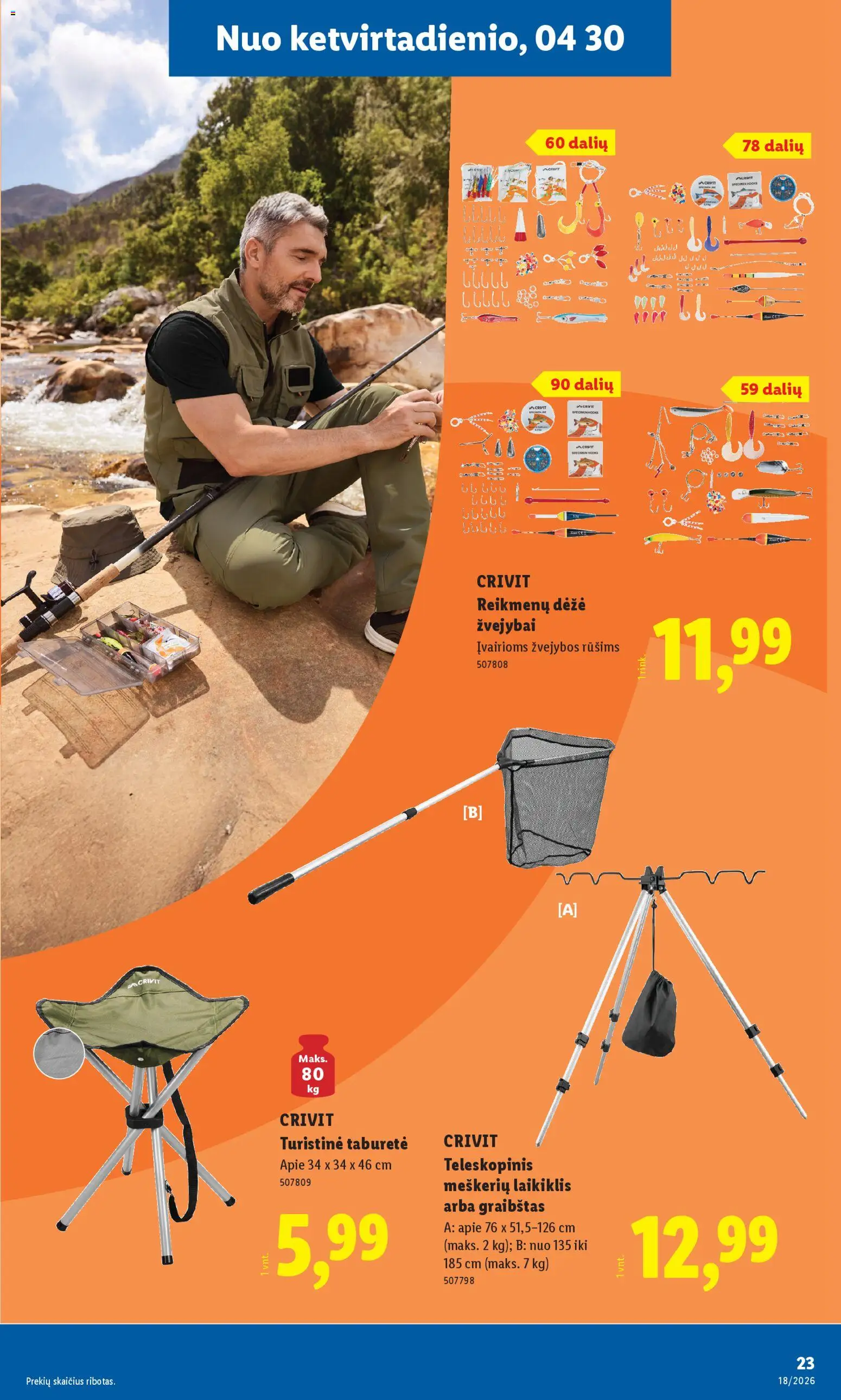 LIDL akcijos nuo 27.04.2026 | Puslapis: 23 | Prekių: Dėžė