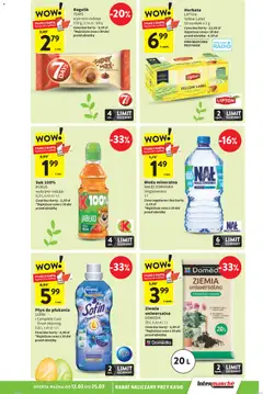 Pogląd oferty "Intermarche gazetka" - ważna od 12.03.2026 | Strona: 7 | Produkty: Karta, Woda mineralna Nałęczowianka, Herbata, Woda