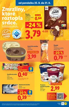 Carte D'Or zmrzlina, 1000 ml rôzne druhy │ platný od 25.08.2025 | Strana: 46
