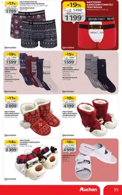 Auchan - Karácsonyi ajándék ajánlataink - amely érvényes a következő dátumtól: 13.11.2025 | Oldal: 35