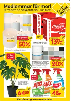Rusta reklamblad aktuell från 18.08.2025 | Sida: 15 | Produkter: Rengöringsspray