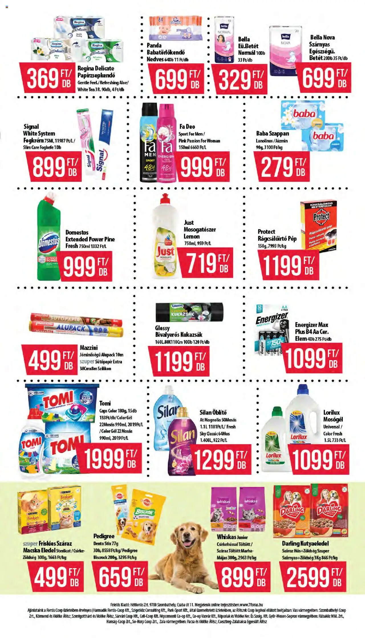 COOP akciós ujság - amely érvényes a következő dátumtól: 16.10.2025 | Oldal: 11 | Termékek: Baba szappan, Sütő, Mosógél, Öblítő