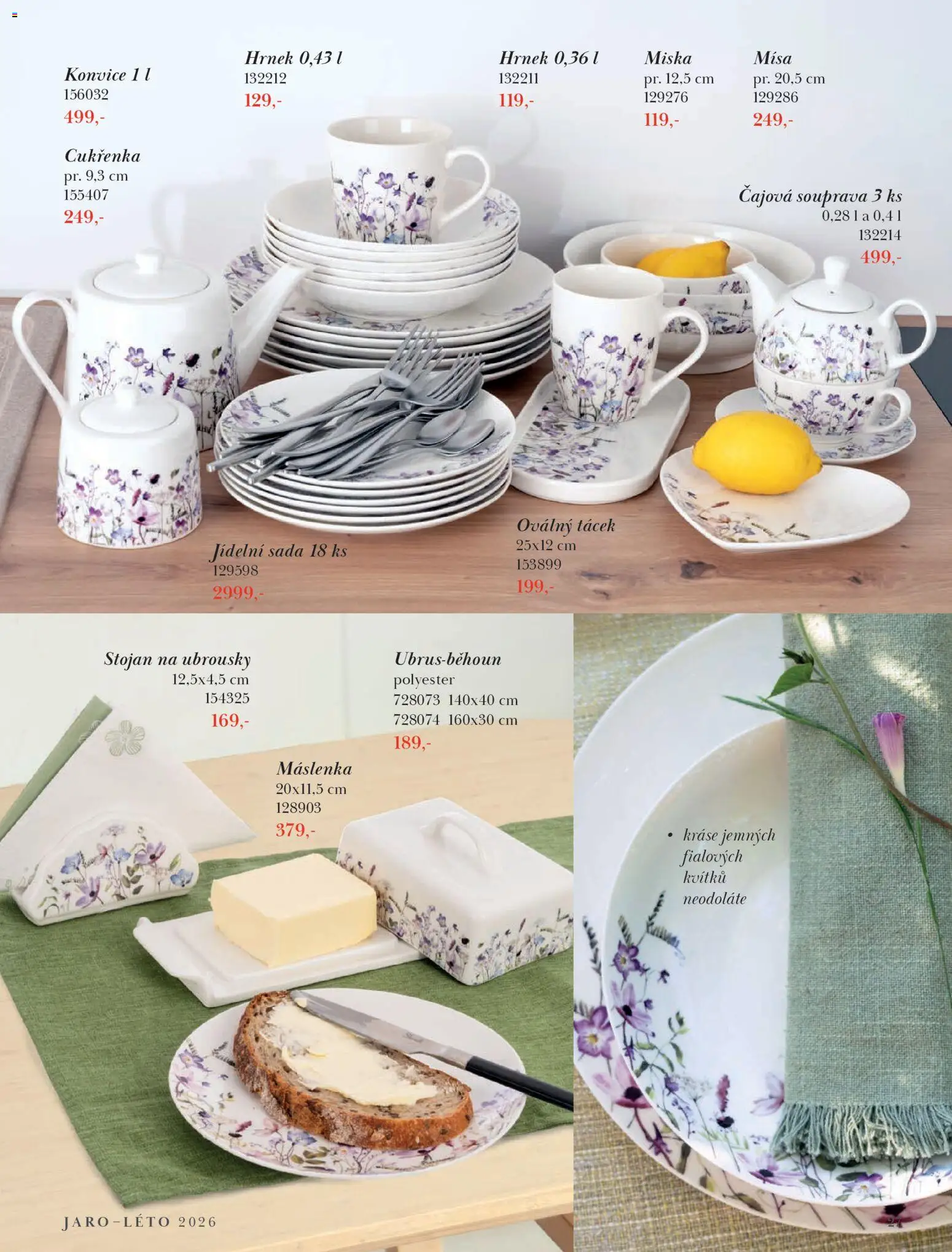 Orion leták - Jaro/Léto 2026 od 09.03.2026 | Strana: 27 | Produkty: Hrnek, Miska, Konvice, Máslenka