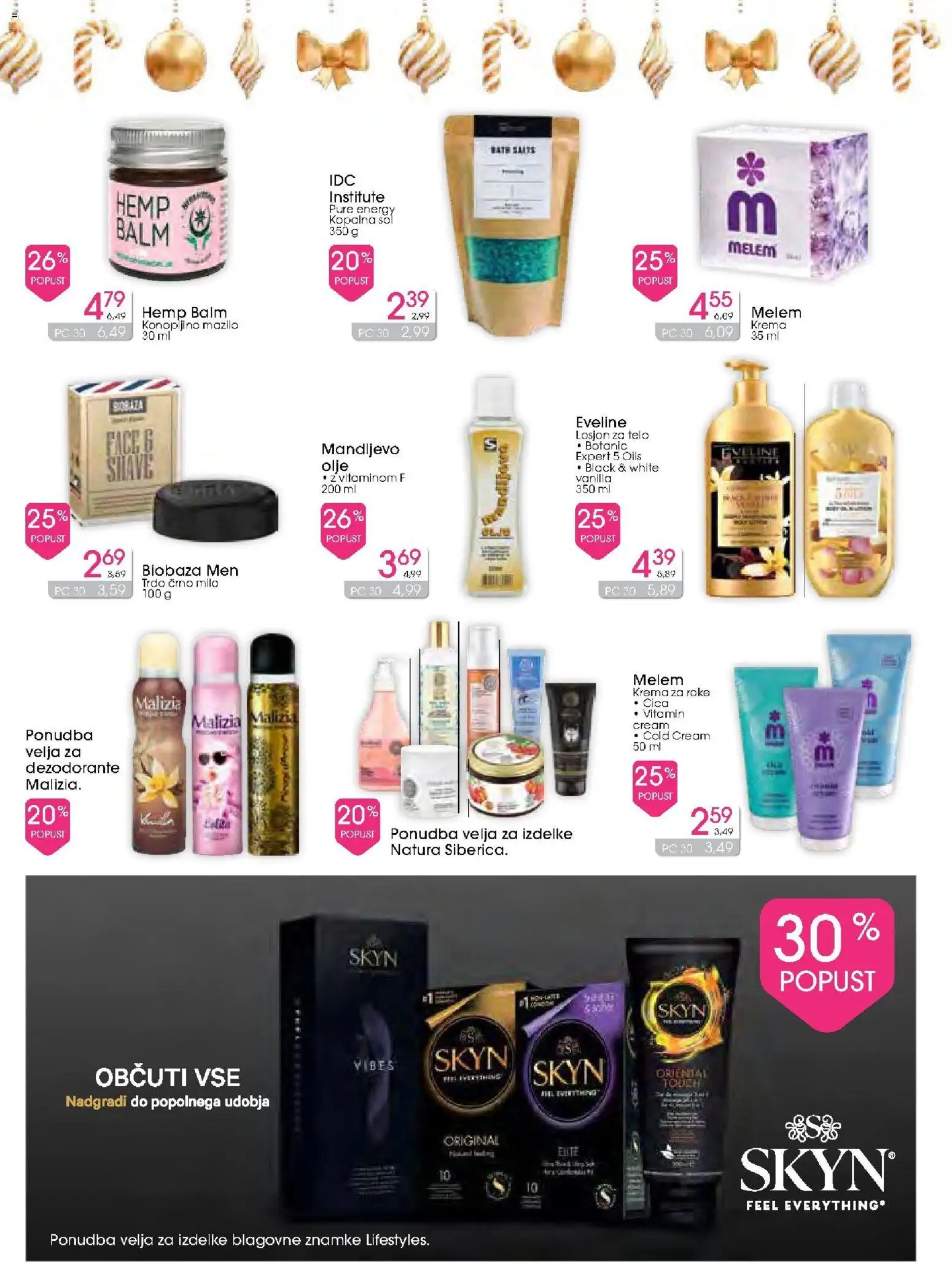 Novi Tuš drogerija katalog ponudbe – veljaven od 03.12.2025 | Stran: 42 | Izdelki: Krema za roke, Milo, Deodorant, Sol