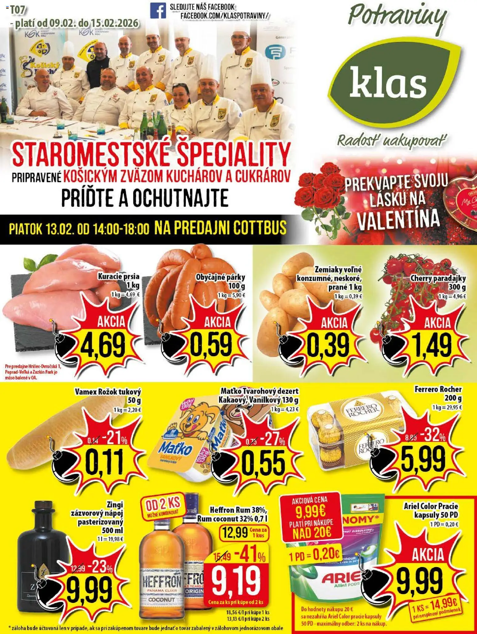 Nové Klas akcie – leták je platný od 09.02.2026 | Strana: 1