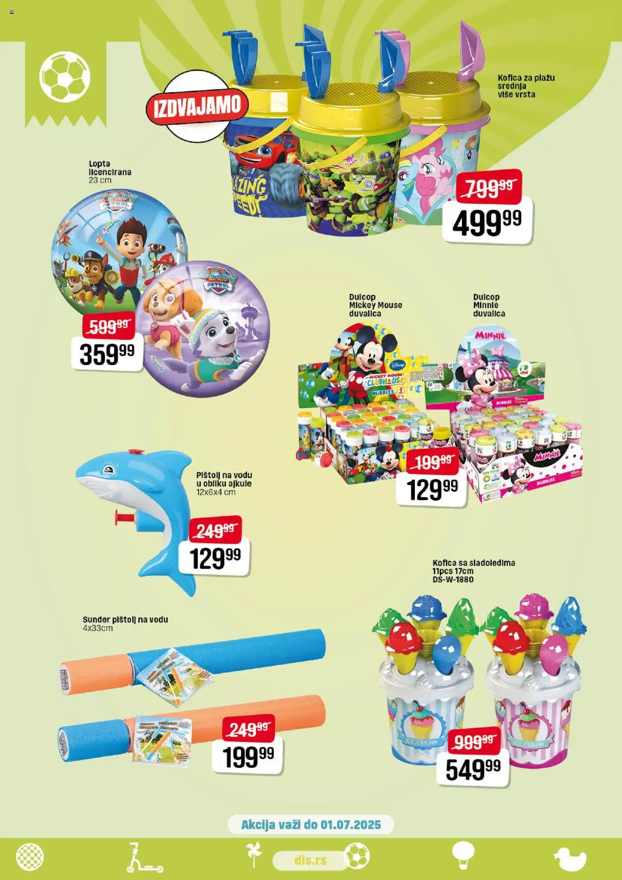 DIS katalog - važi od 19.06.2025 | Strana: 18 | Proizvode: Lopta