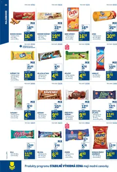 Náhled letáku Makro leták - Stabilně výhodná cena - maloobchod od 24.09.2025 | Strana: 20 | Produkty: Emco Mysli, Křupky, Bebe sušenky, Sušenky