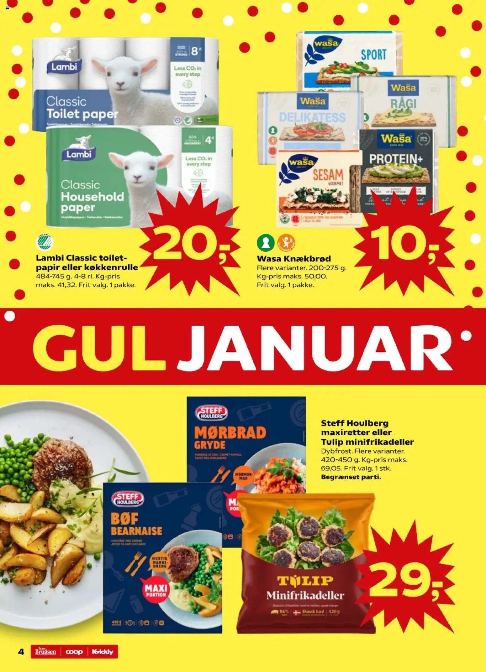 Super Brugsen tilbudsavis – gyldig fra 02.01.2026 | Side: 4