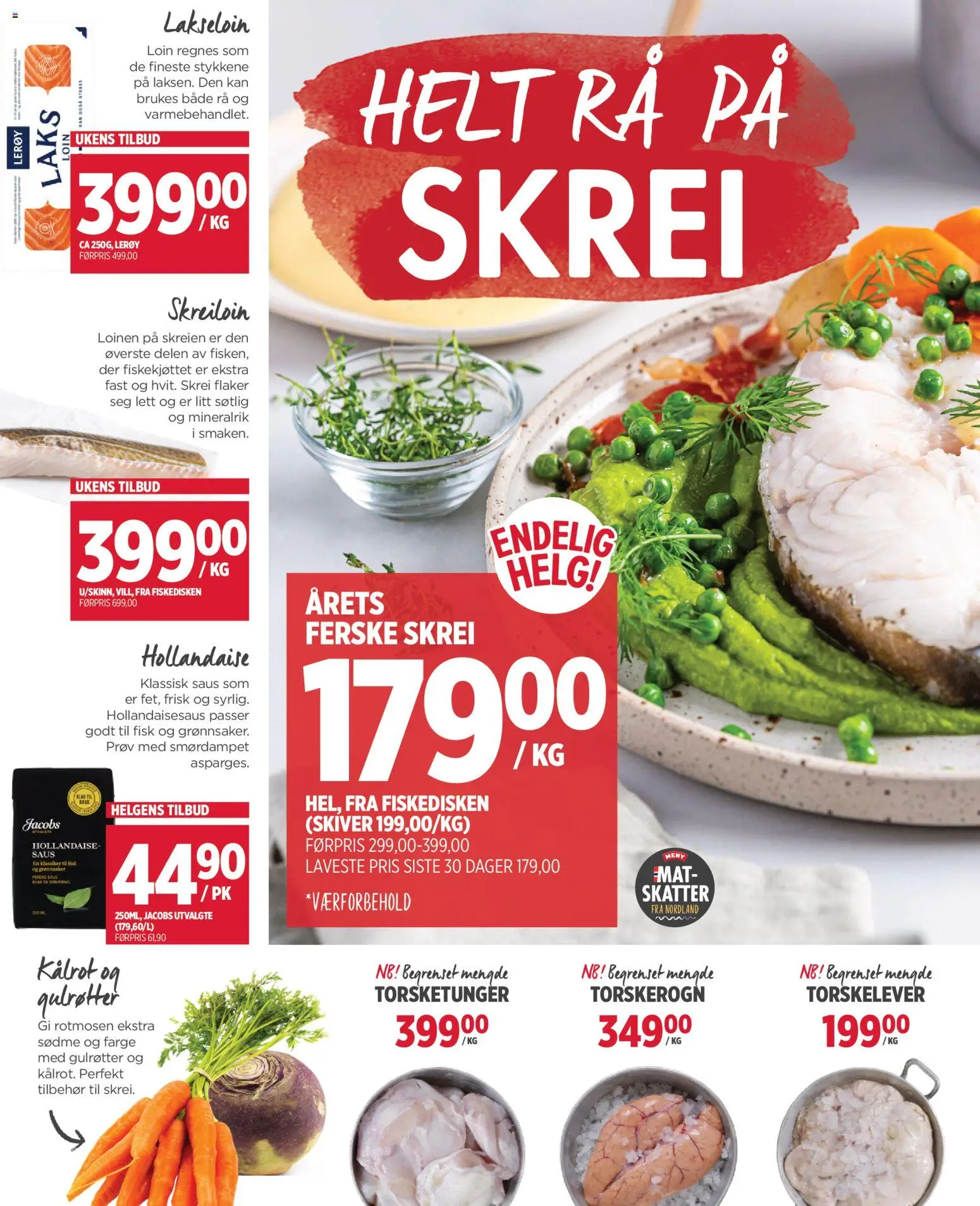 {H1} | Side: 2 | Produkter: Fisk, Kålrot, Saus, Combină frigorifică