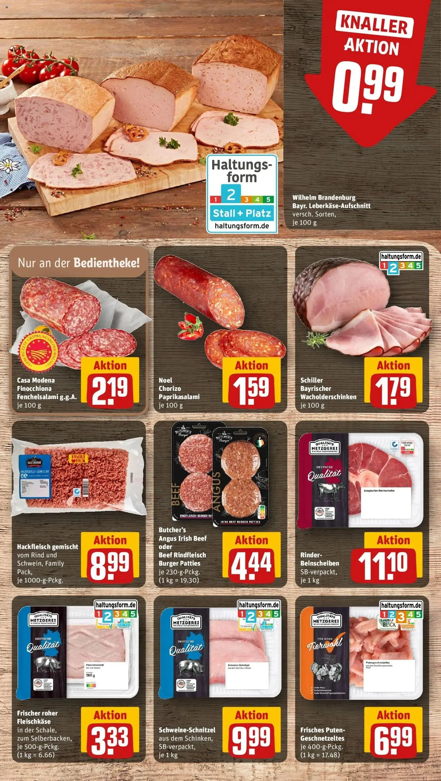 Rewe Prospekt Immenstaad	 – gültig ab 02.03.2026 | Seite: 6 | Produkte: Tür, Burger, Salami, Rindfleisch