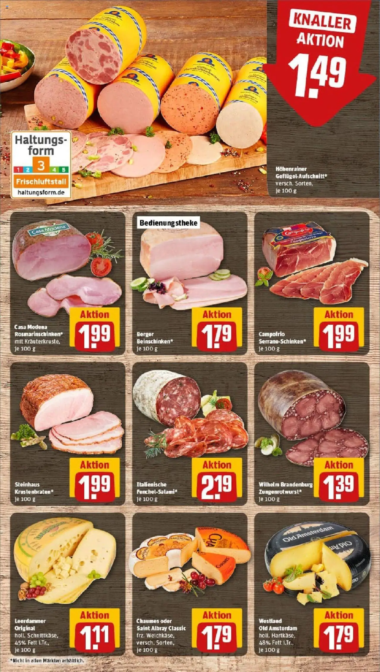 Rewe prospekt Grafing	 – gültig ab 01.09.2025 | Seite: 11 | Produkte: Leerdammer, Salami