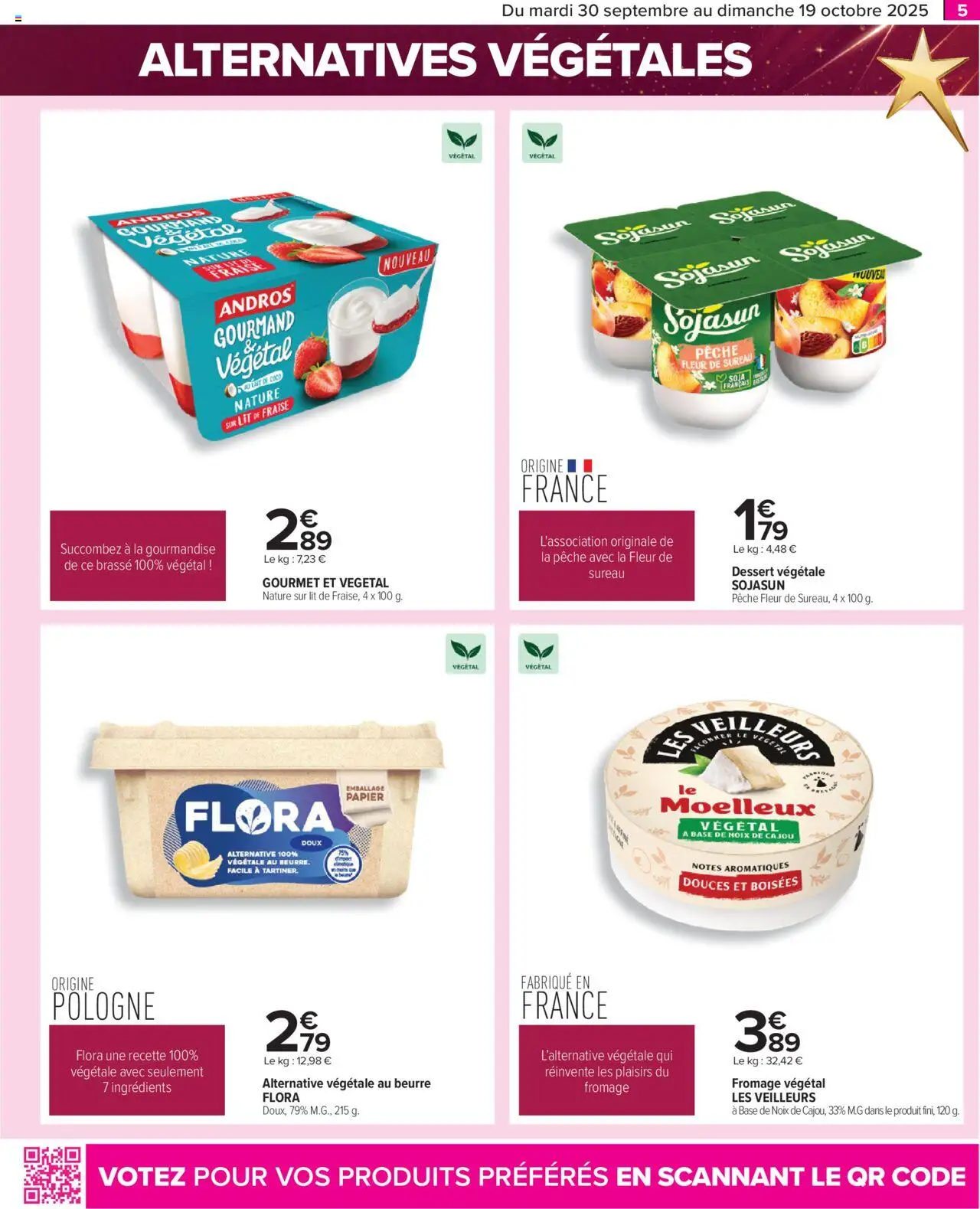  | Page: 5 | Produits: Pêche, Lit, Beurre, Fromage