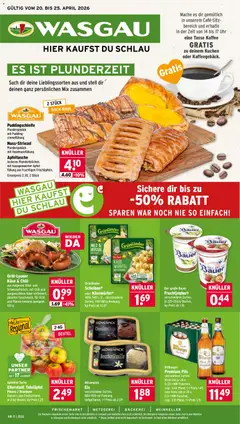 Wasgau Prospekt 	 ab 20.04.2026 gültig
