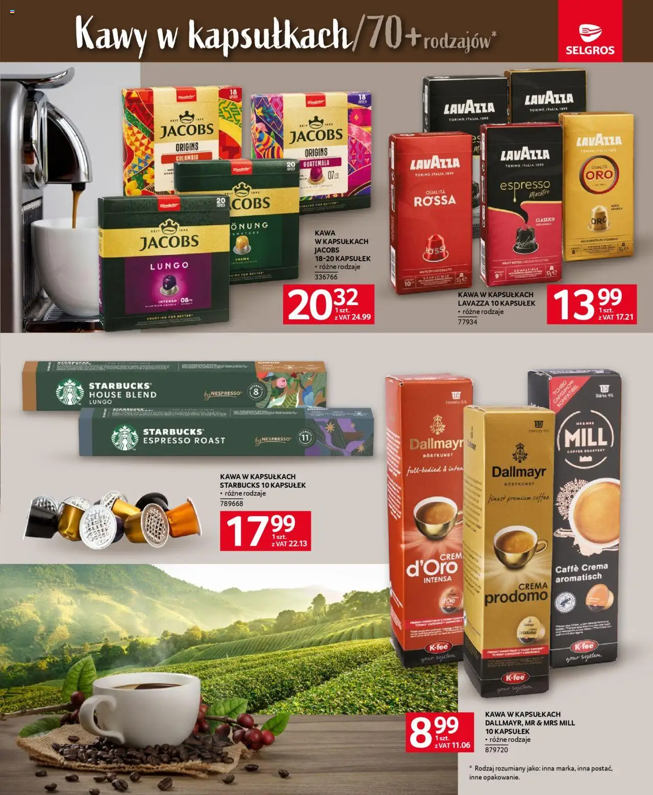 Selgros cash&carry Gazetka - Kawa i Herbata od 09.10.2025 | Strona: 15 | Produkty: Lavazza, Tchibo, Kawa