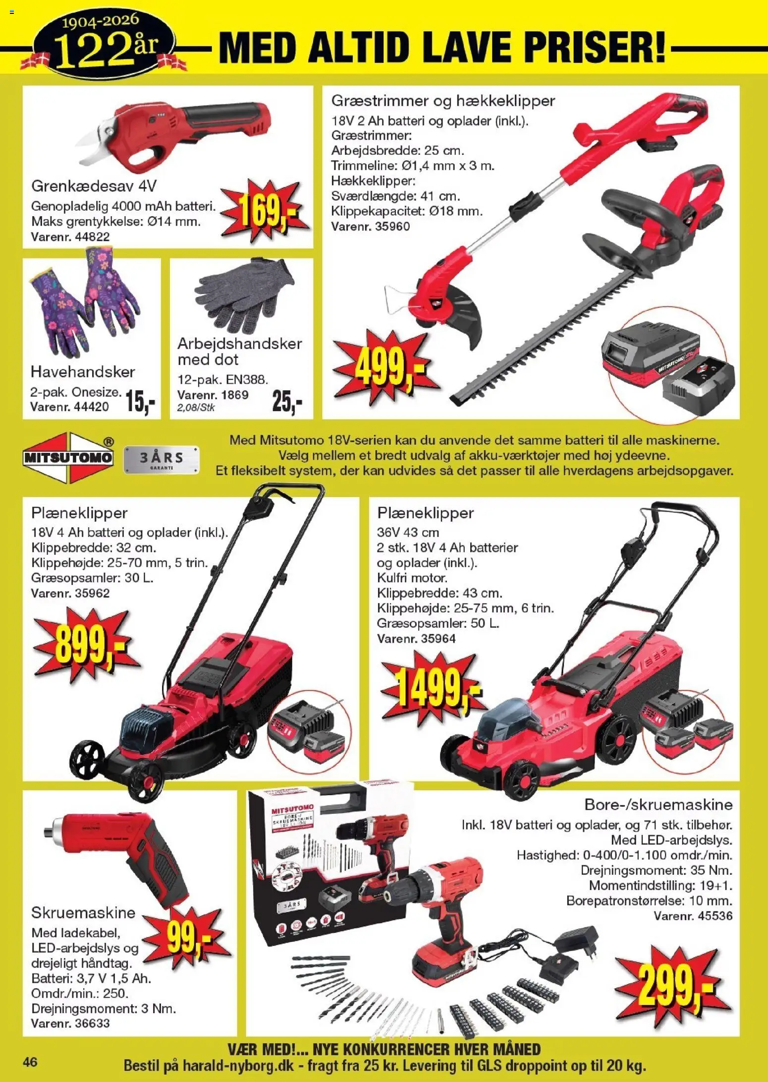 Harald Nyborg tilbudsavis – gyldig fra 23.04.2026 | Side: 48 | Produkter: Batterier, Batteri