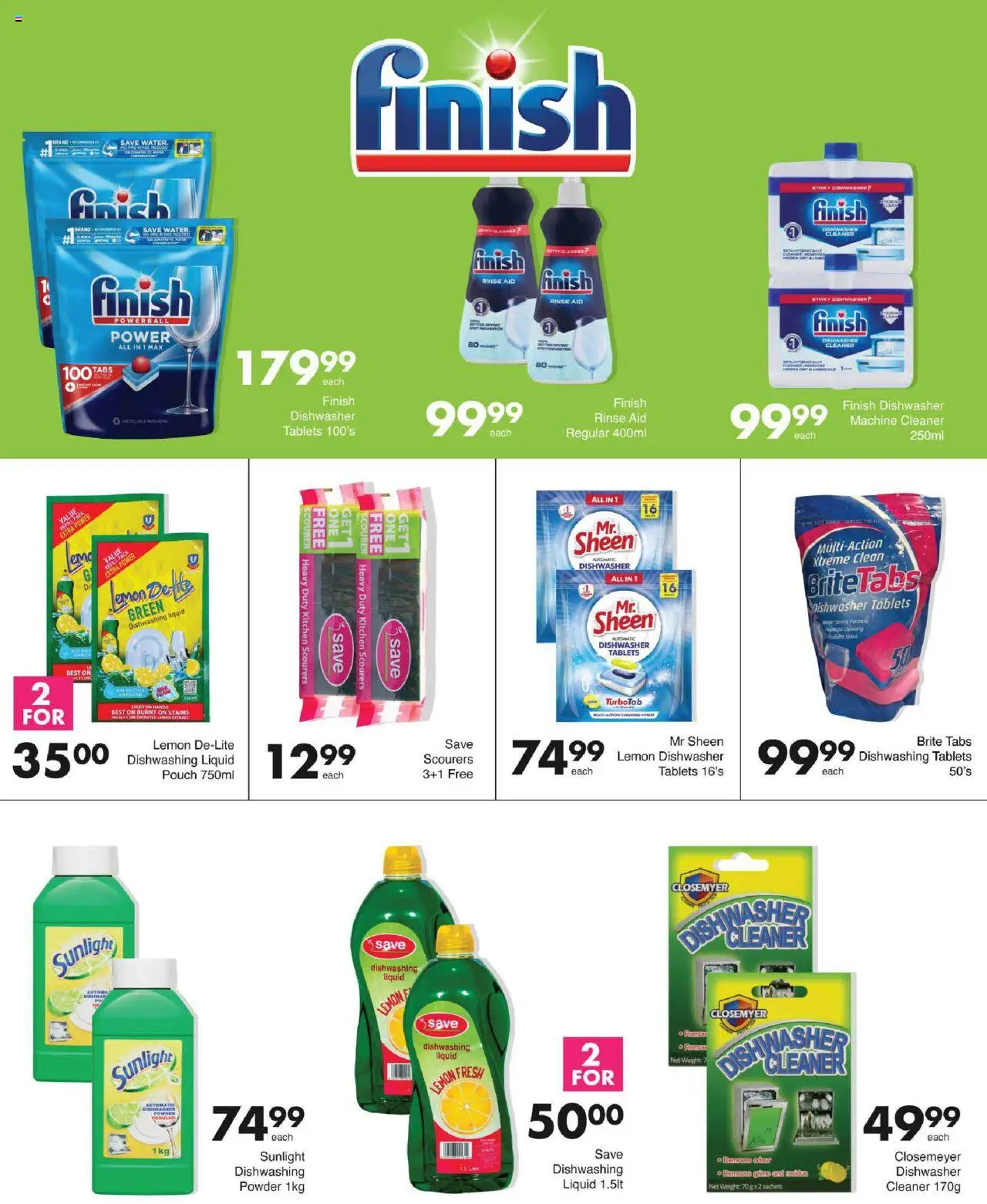 Save Specials │ valid from 31.07.2025 | Page: 72 | Products: Powder, Dishwasher powder, Peach, Dishwashing liquid