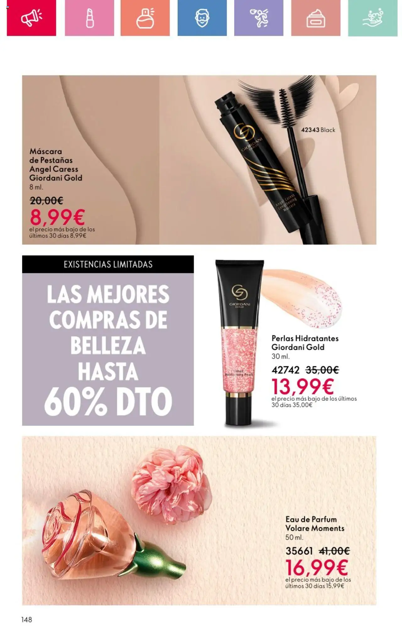 Oriflame - Catálogo Campaña 9 │ válido desde el 22.06.2025 | Página: 148 | Productos: Perfume, Máscara, Eau de parfum, Máscara de pestañas