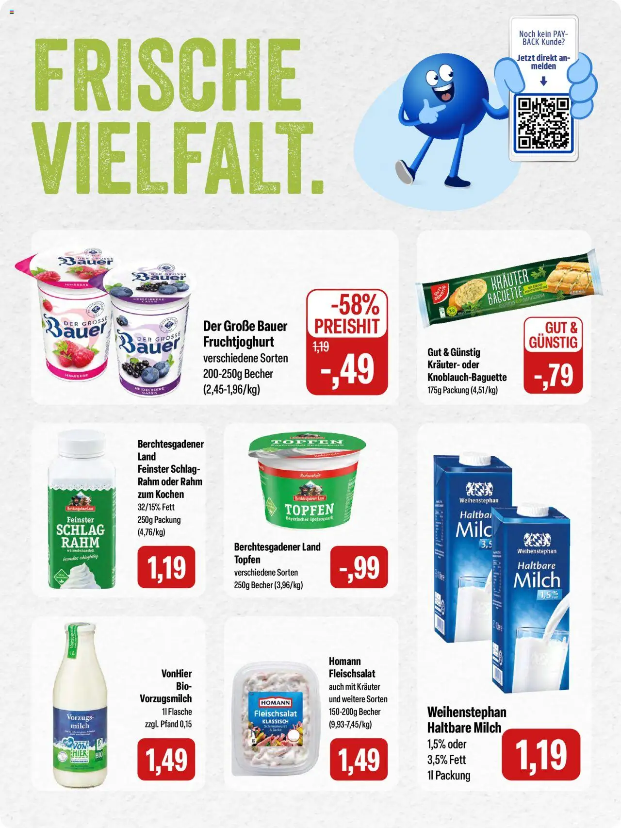 Feneberg Angebote - gültig ab dem 24.07.2025 | Seite: 6 | Produkte: Haltbare milch, Fruchtjoghurt, Himbeere, Speisequark