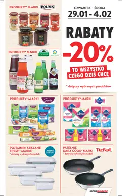 Pogląd oferty "Intermarche Gazetka" - ważna od 29.01.2026 | Strona: 7 | Produkty: Sok z brzozy, Papryka, Pomidory, Buraczki zasmażane