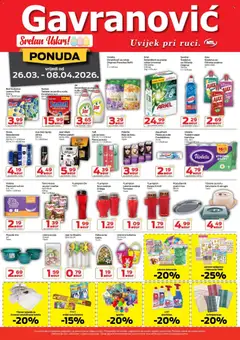Katalog Gavranović - Pregled kataloga iz trgovine Gavranović, vrijedi od 26.03.2026 | Stranica: 5