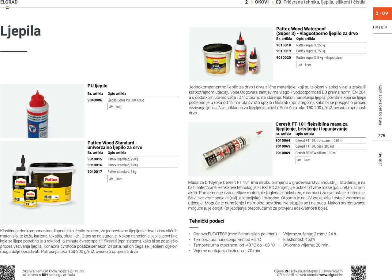 Elgrad katalog | vrijedi od 06.10.2025 | Stranica: 375 | Proizvodi: Kozice, Ljepilo