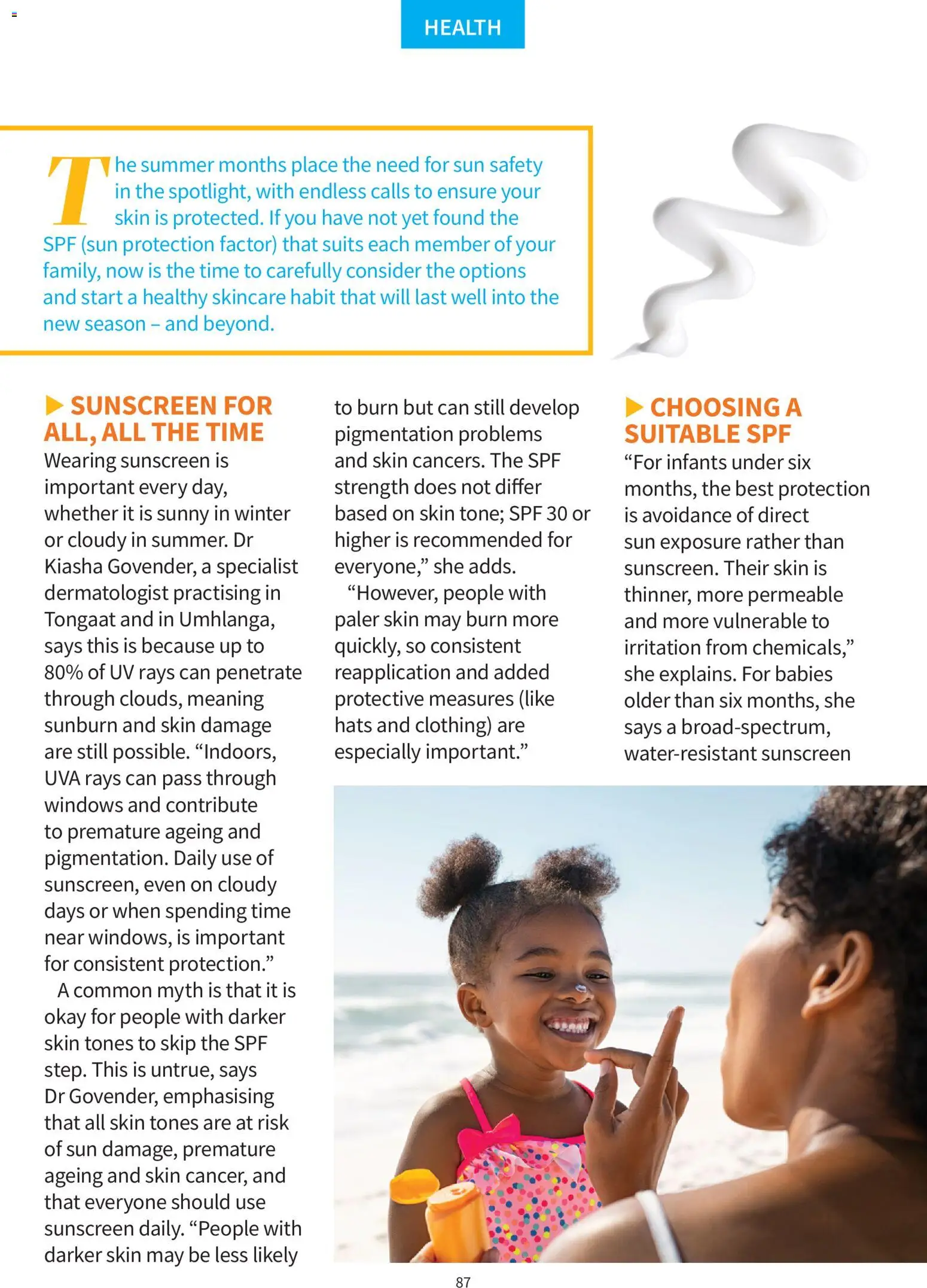 New Clicks catalogue – valid from 01.12.2025 | Page: 87 | Products: Sunscreen