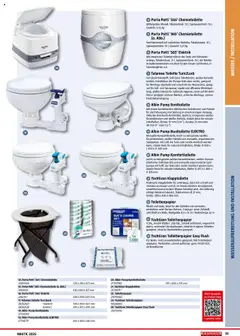 Bauhaus Nautic Katalog / Der Wassersport-Ausrüster 2025 – gültig ab 20.01.2025 | Seite: 33 | Produkte: Gewicht, Toilette, Spülung, Toilettenpapier