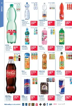 Makro leták - Maloobchod od 10.09.2025 | Strana: 10 | Produkty: Sirup, Sprite, Aquila, Magnesia Red