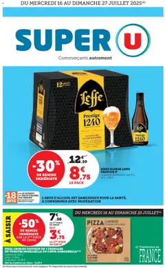  | Page: 1 | Produits: Bière blonde, Pesto, Pizza, Biere blonde leffe