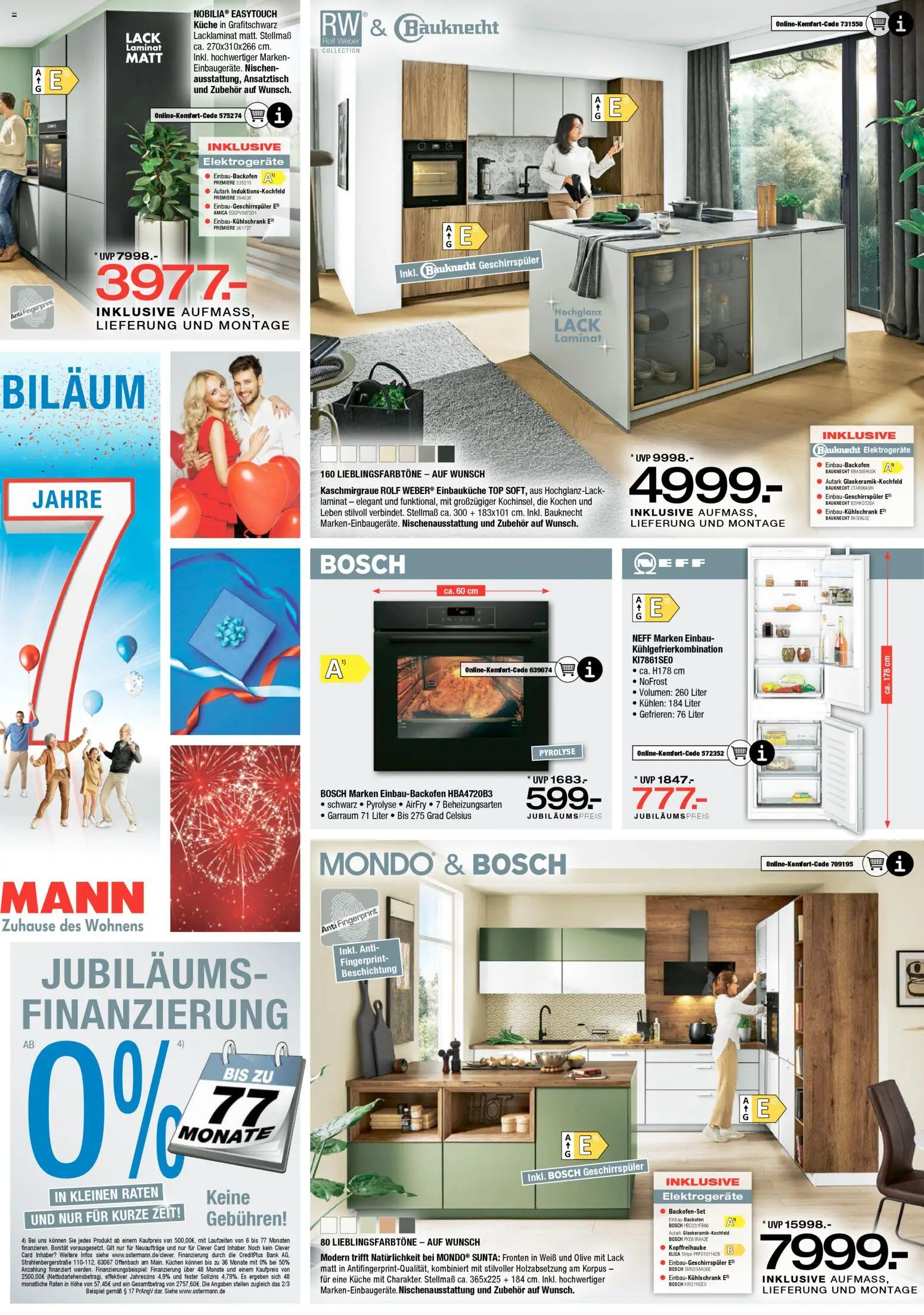 Ostermann Prospekt 	 – gültig ab 21.03.2026 | Seite: 11 | Produkte: Top, Neff, Geschirrspüler, Kühlgefrierkombination