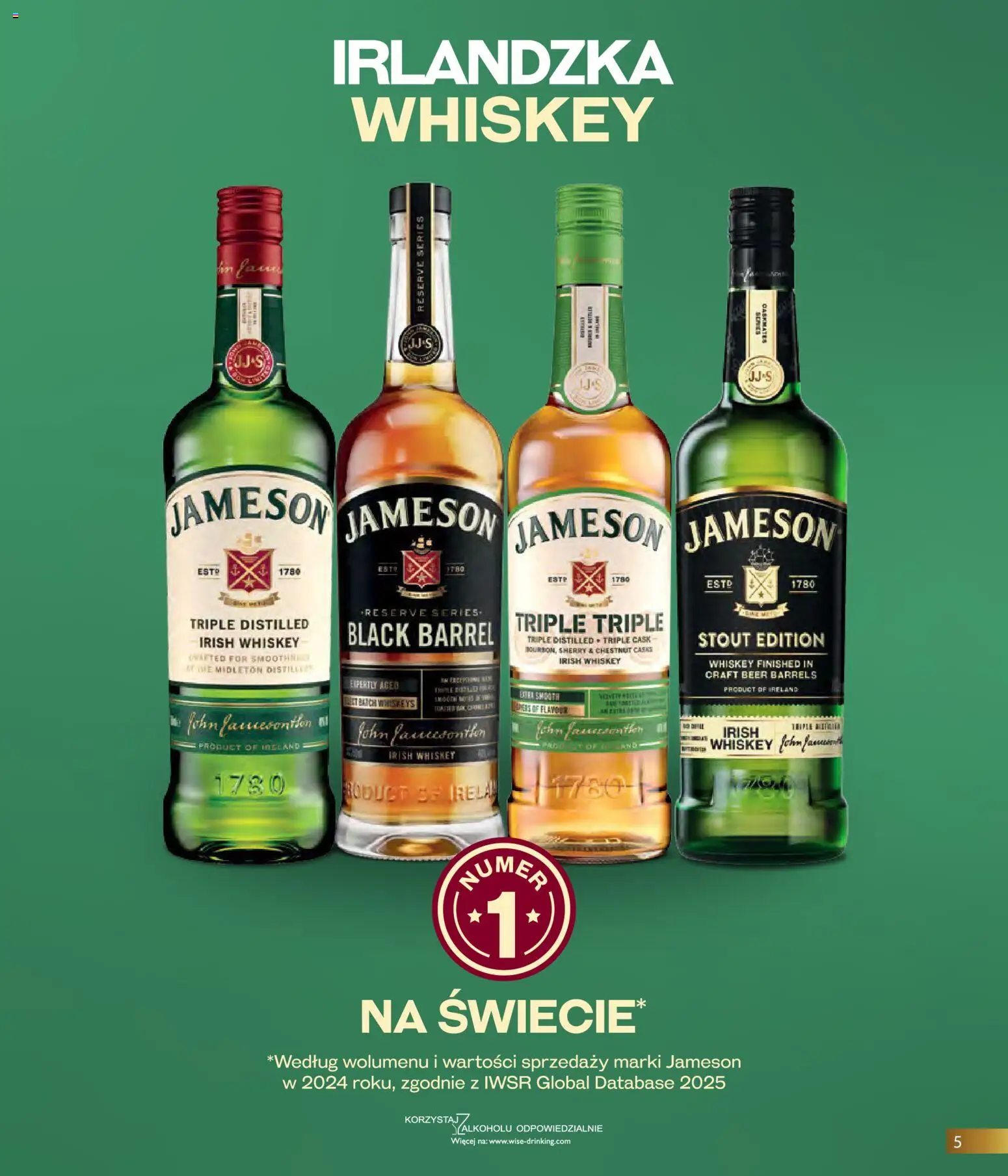 Eurocash Gazetka - Horeca od 01.02.2026 | Strona: 5 | Produkty: Jameson