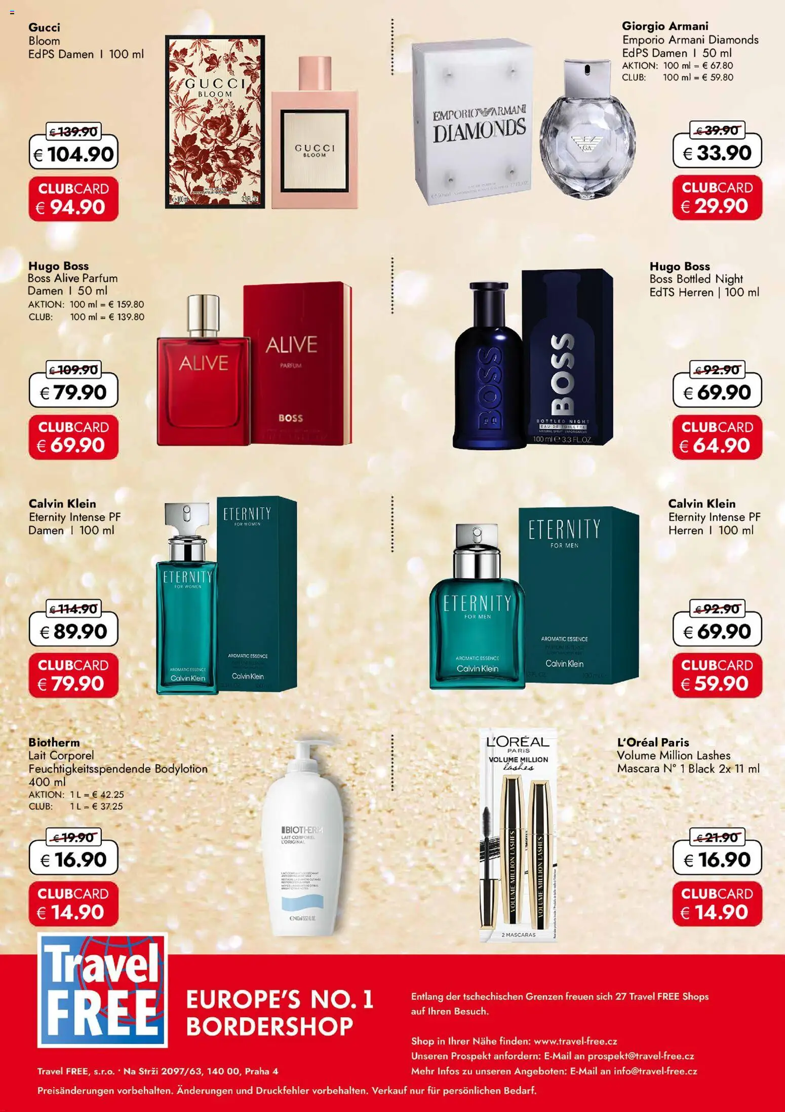 Travel FREE Flugblatt gültig ab 20.02.2026 | Seite: 10 | Produkte: Toilette, Parfüm, Eau de Toilette